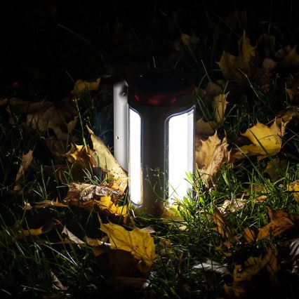 LED Stmívatelná nabíjecí svítilna 2v1 s funkcí powerbanky LED/5W/230V 3500 mAh
