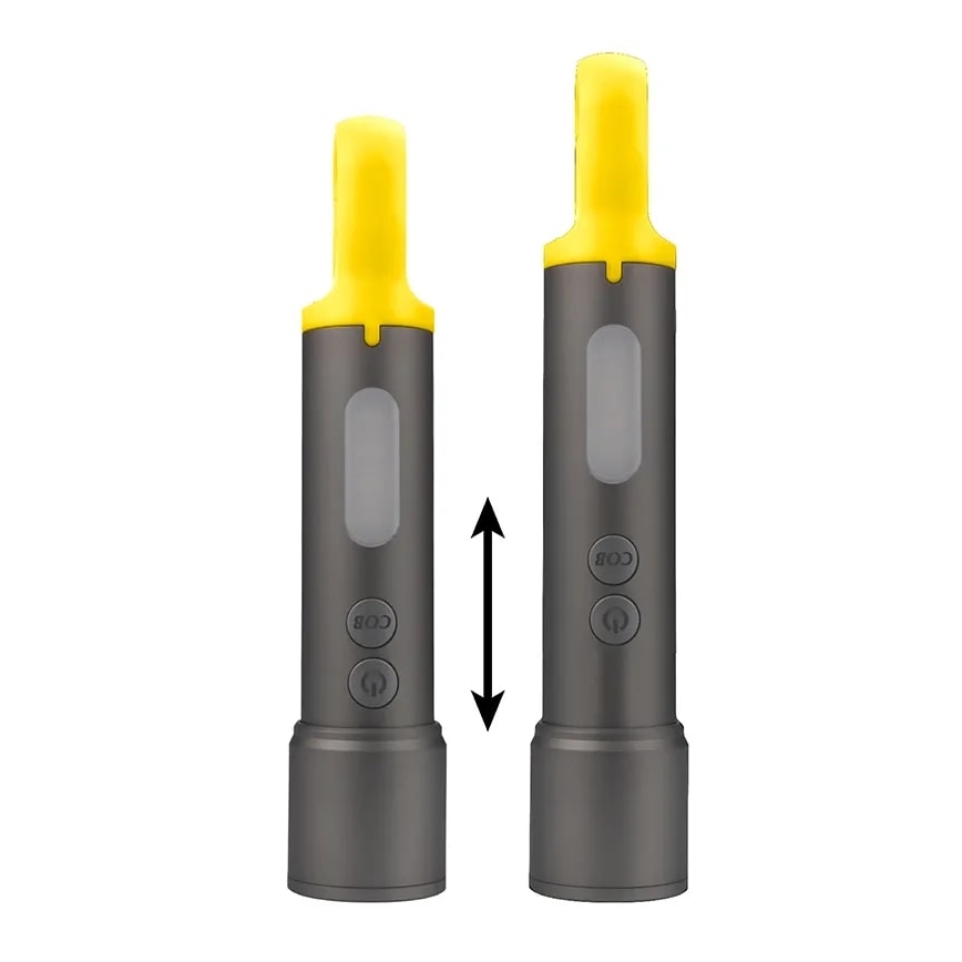 LED Stmívatelná nabíjecí svítilna LED/10W/5V IPX4 1200 mAh 650 lm