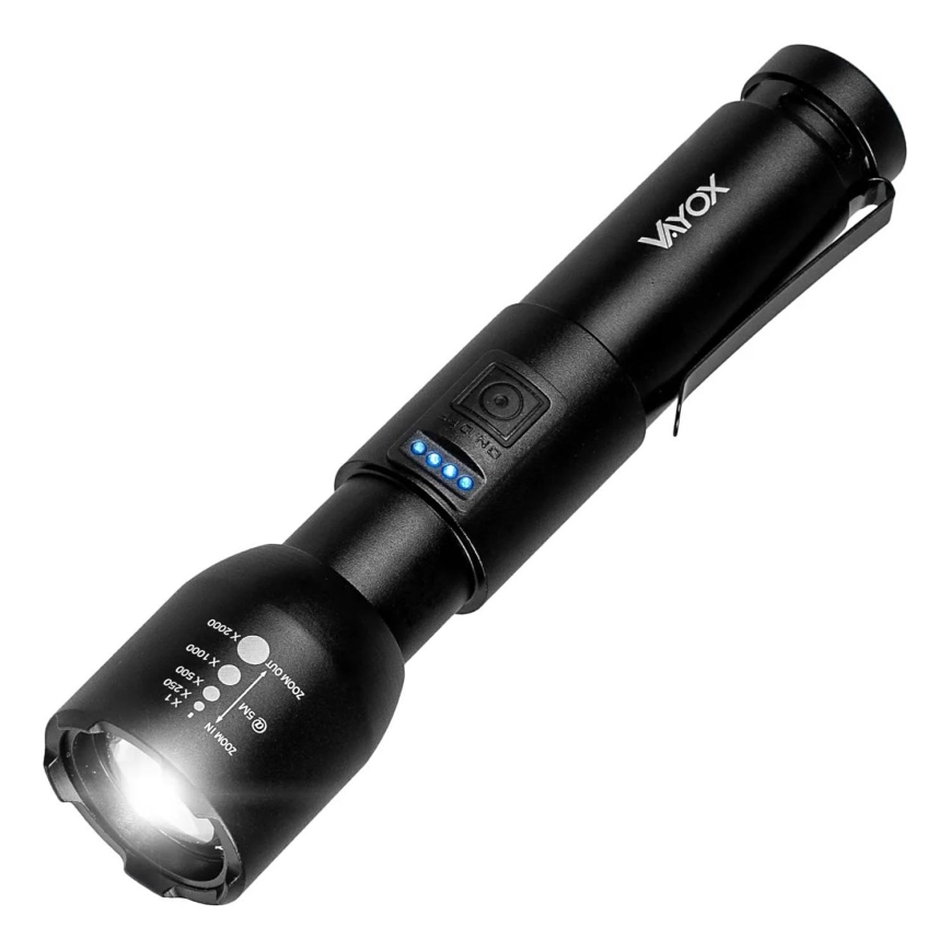 LED Stmívatelná nabíjecí svítilna LED/20W/5V IPX4 800 lm 2000 mAh