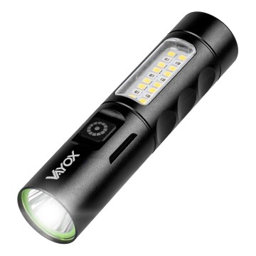 LED Stmívatelná nabíjecí svítilna s červeným světlem LED/5W/5V IPX4 250 lm 2000 mAh