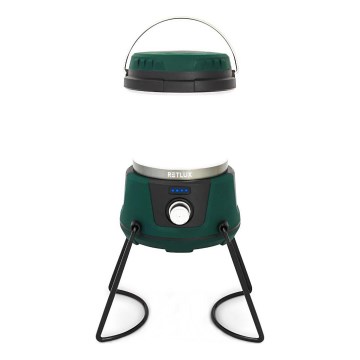 LED Stmívatelná přenosná lampa s funkcí powerbanky LED/3W/4400 mAh IPX2