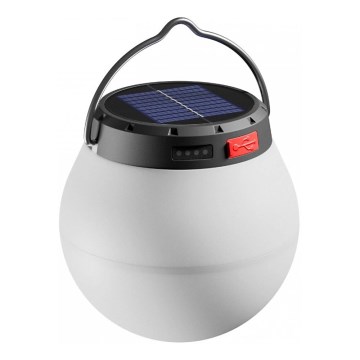 LED Stmívatelná přenosná solární nabíjecí lampa LUMINA ORB LED/5V 800 mAh