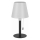 LED Stmívatelná solární lampa LED/2W/5V USB 1200 mAh IP44 bílá/černá