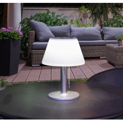 LED Stmívatelná solární lampa VIOLA LED/3,7V 1200 mAh IP44