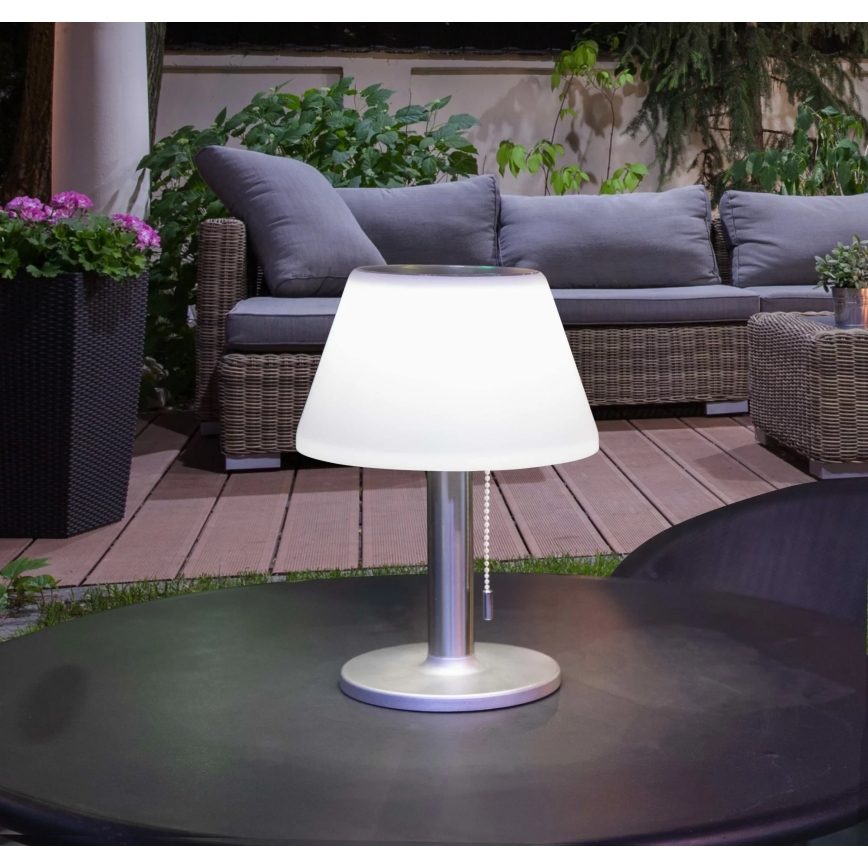 LED Stmívatelná solární lampa VIOLA LED/3,7V 1200 mAh IP44