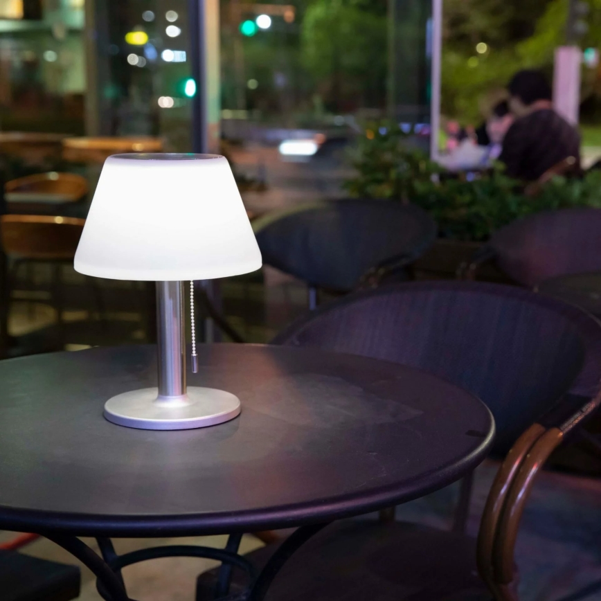 LED Stmívatelná solární lampa VIOLA LED/3,7V 1200 mAh IP44