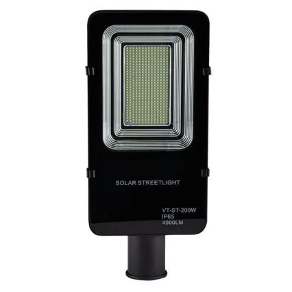 LED Stmívatelná solární pouliční lampa LED/50W/6,4V 4000K IP65 50000 mAh + dálkové ovládání