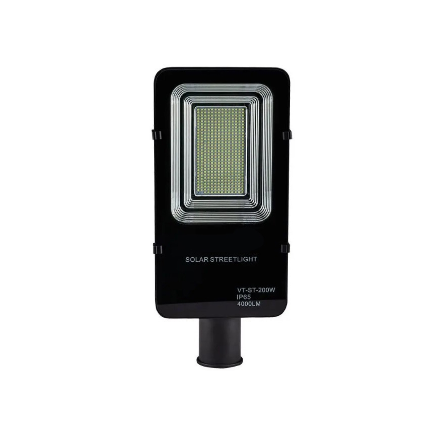 LED Stmívatelná solární pouliční lampa LED/50W/6,4V 4000K IP65 50000 mAh + dálkové ovládání