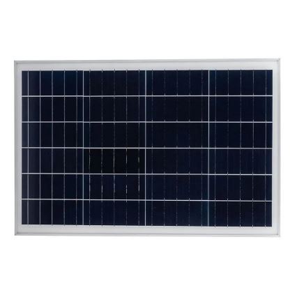 LED Stmívatelná solární pouliční lampa LED/50W/6,4V 4000K IP65 50000 mAh + dálkové ovládání