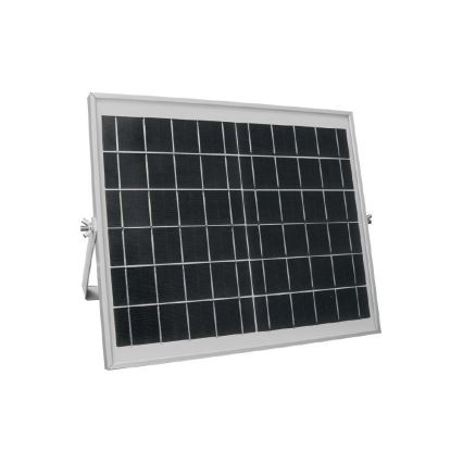 LED Stmívatelná solární pouliční lampa SAMSUNG CHIP LED/50W/6,4V 6000K IP65 30000 mAh + dálkové ovládání