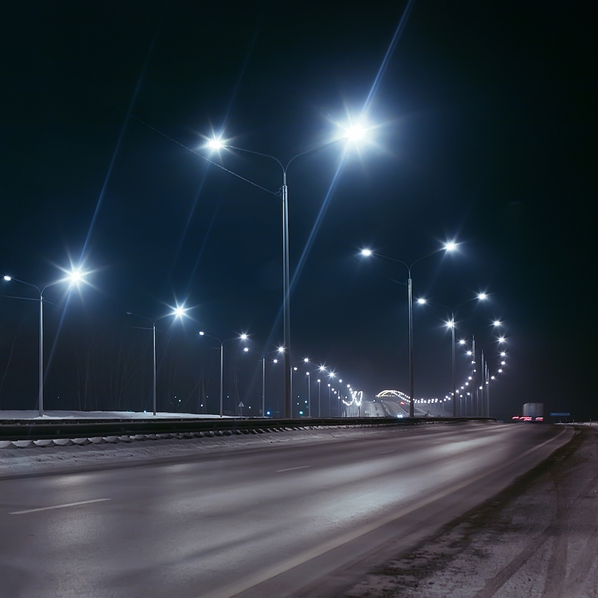LED Stmívatelná solární pouliční lampa se senzorem KERS LED/300W/3,2V 6500K 8000 mAh IP65 šedá + dálkové ovládání