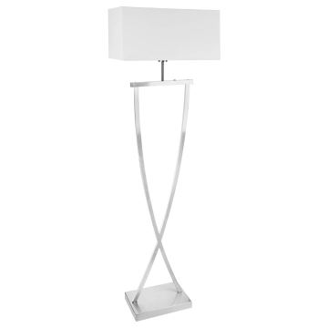 LED Stmívatelná stojací lampa HOME LED/28W + 1xE27/60W/230V