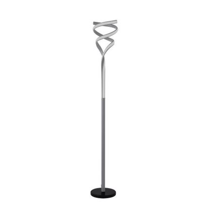 LED Stmívatelná stojací lampa LED/50W/230V 3000-6500K šedá + dálkové ovládání