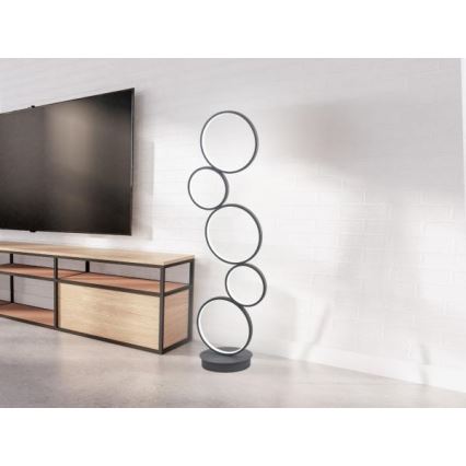 LED Stmívatelná stojací lampa LED/85W/230V 3000-6500K + dálkové ovládání