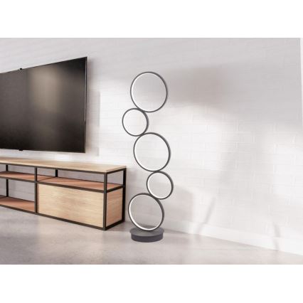 LED Stmívatelná stojací lampa LED/85W/230V 3000-6500K + dálkové ovládání