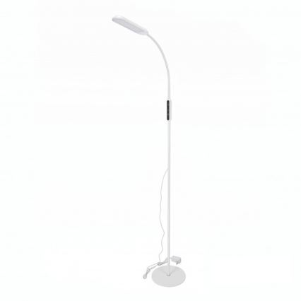 LED Stmívatelná stojací lampa TEILO LED/10W/230V 3000/4000/6500K bílá + dálkové ovládání