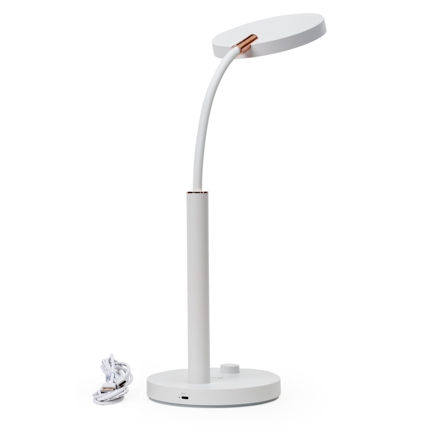 LED Stmívatelná stolní lampa AURA LED/10W/230V 3700/4200K CRI 97 bílá