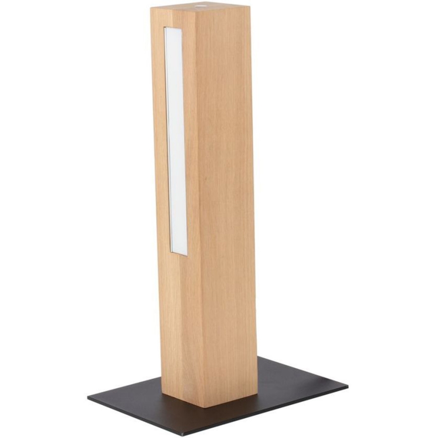LED Stmívatelná stolní lampa LEON LED/9W/230V dub