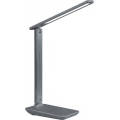 LED Stmívatelná stolní lampa NOBLITE N LED/7W/230V 3000/4000/6500K šedá