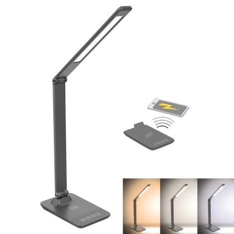 LED Stmívatelná stolní lampa s bezdrátovým dobíjením LED/10W/100-240V
