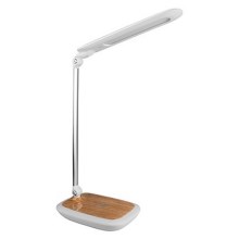 LED Stmívatelná stolní lampa s bezdrátovým nabíjením DIPLOMAT LED/17W/230V 3000-5000K
