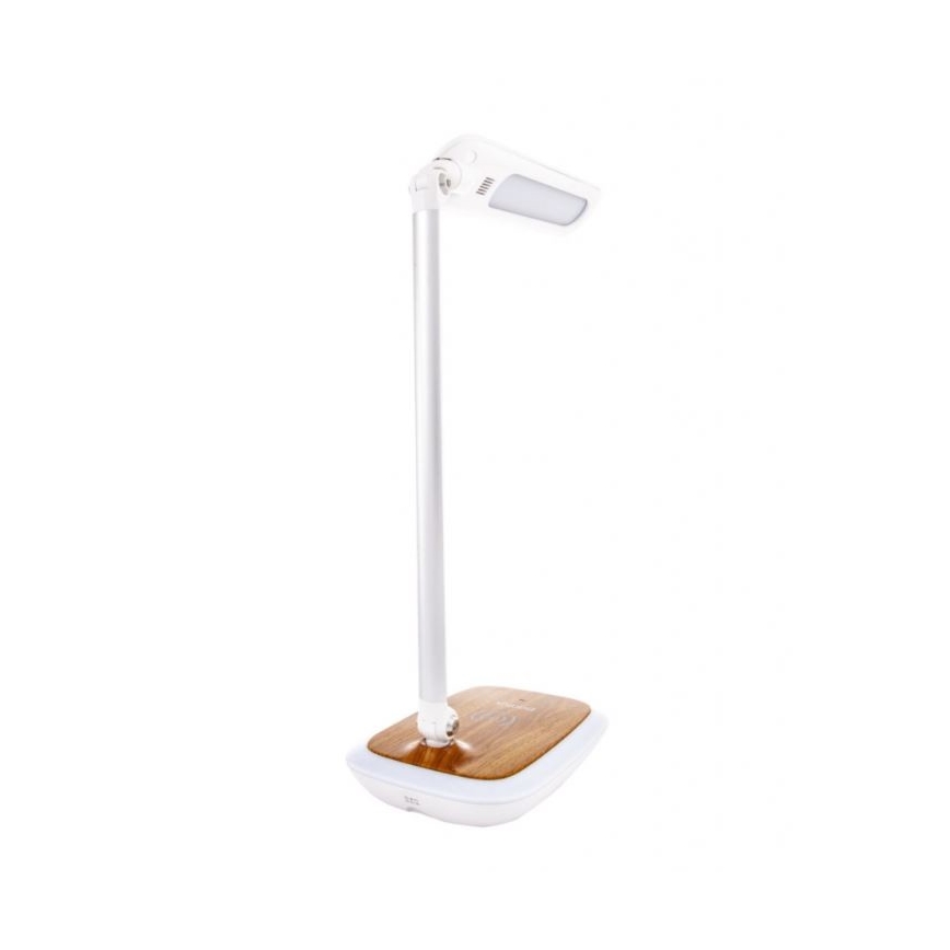 LED Stmívatelná stolní lampa s bezdrátovým nabíjením DIPLOMAT LED/17W/230V 3000-5000K