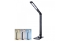 LED Stmívatelná stolní lampa s displejem LED/8W/230V černá