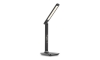 LED Stmívatelná stolní lampa s displejem LED/9W/230V/12V černá