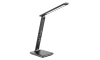 LED Stmívatelná stolní lampa s displejem LED/9W/230V černá
