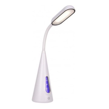 LED Stmívatelná stolní lampa s displejem MULTI LED/7W/230V