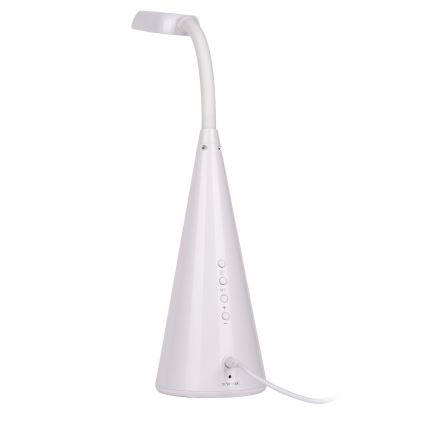 LED Stmívatelná stolní lampa s displejem MULTI LED/7W/230V
