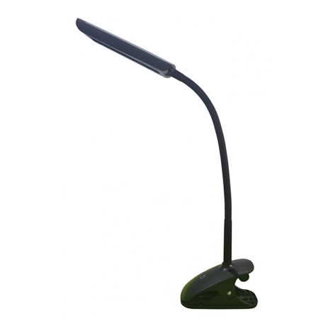 LED Stmívatelná stolní lampa s klipem L1611 SANDY 1xLED/6W černá