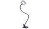 LED Stmívatelná stolní lampa s klipem LED/8W/230V 3000/4000/5000K černá
