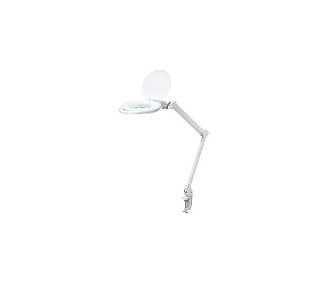 Geti LED Stmívatelná stolní lampa s lupou LED/10W/230V bílá 