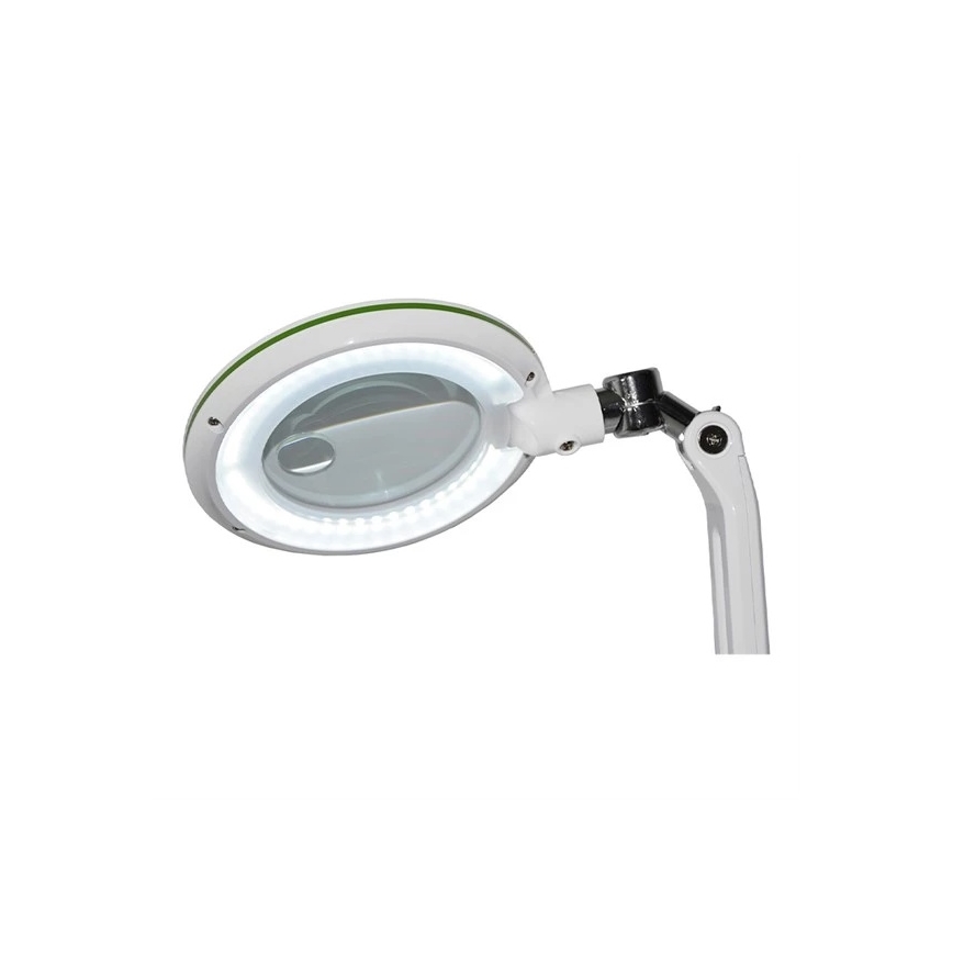 LED Stmívatelná stolní lampa s lupou LED/7W/230V 6500K bílá