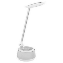 LED Stmívatelná stolní lampa s reproduktorem MOANA MUSIC LED/6W/230V
