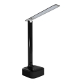 LED Stmívatelná stolní lampa s reproduktorem ROBIN MUSIC LED/7W/230V černá