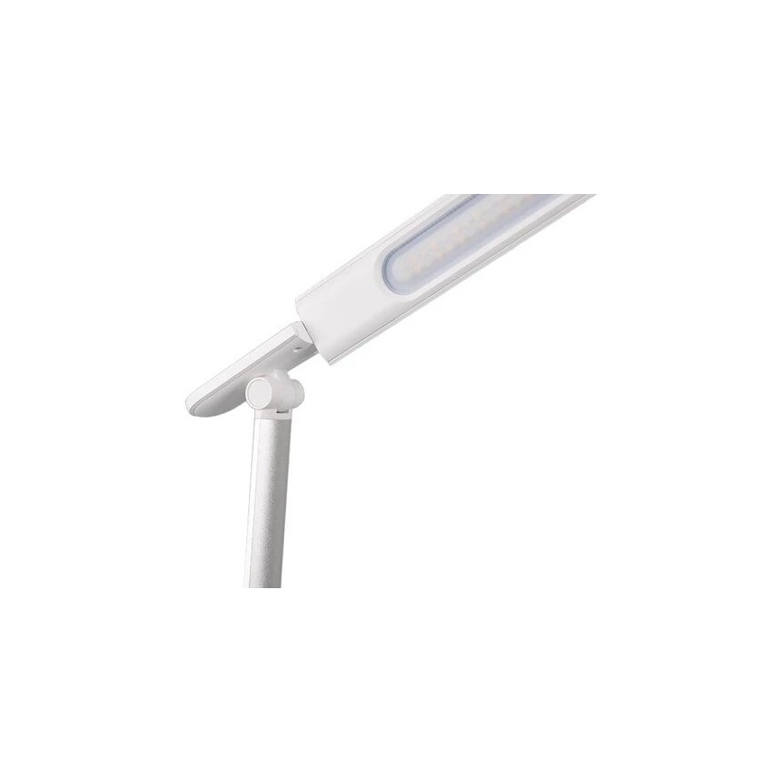 LED Stmívatelná stolní lampa s USB LED/9W/230V 3000K/4000K/5500K bílá