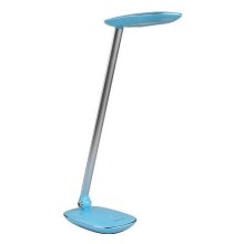 LED Stmívatelná stolní lampa s USB MOANA LED/6W/230V modrá