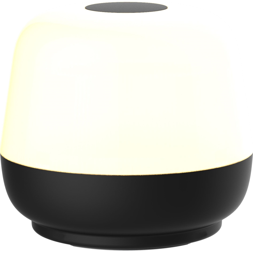 LED Stmívatelná dotyková venkovní stolní lampa SAMBA LED/1,2W/5V USB 1200 mAh IP44 černá