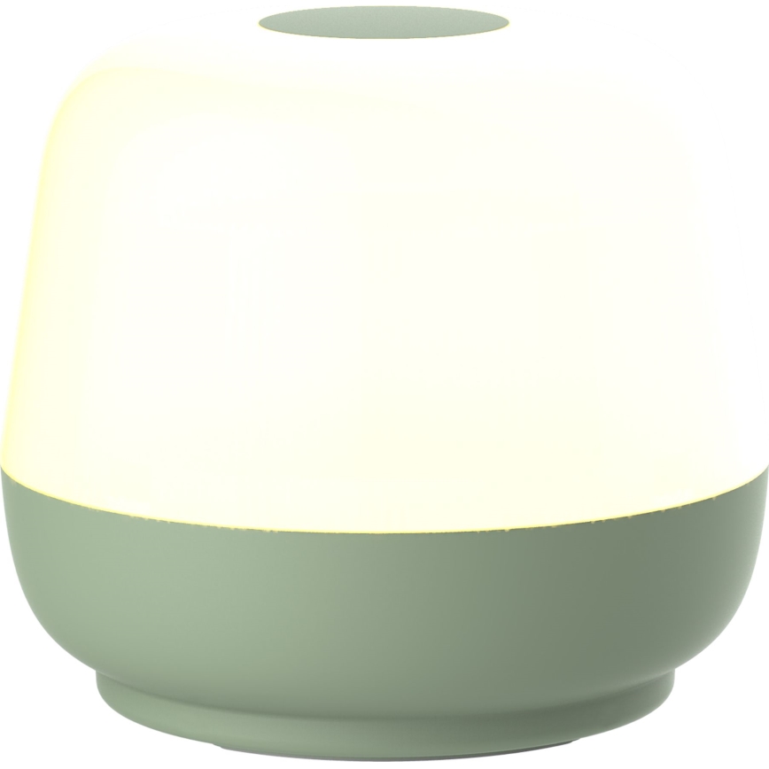 LED Stmívatelná dotyková venkovní stolní lampa SAMBA LED/1,2W/5V USB 1200 mAh IP44 zelená