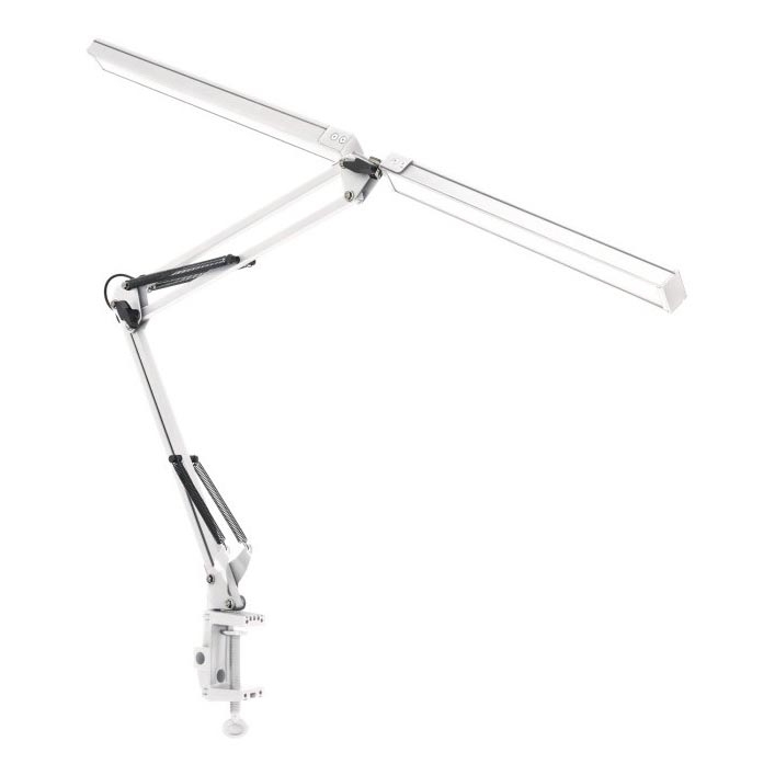 LED Stmívatelná stolní lampa TENUIX DUO 2xLED/14W/230V 3000-6000K bílá
