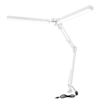 LED Stmívatelná stolní lampa TENUIX DUO 2xLED/14W/230V 3000-6000K bílá