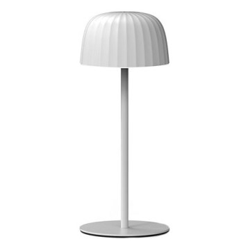 LED Stmívatelná venkovní nabíjecí stolní lampa VIVIEN LED/3W/5V 2700K 1600 mAh IP54 bílá