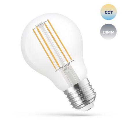 LED Stmívatelná žárovka A60 E27/5W/230V 2700-6500K Wi-Fi Tuya