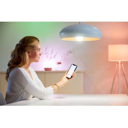 LED Stmívatelná žárovka FILAMENT A60 E27/6,7W/230V 2700-6500K CRI 90 Wi-Fi - WiZ