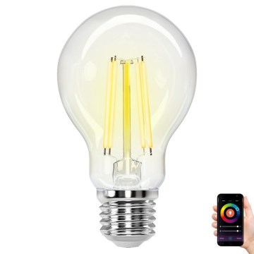 LED Stmívatelná žárovka A60 E27/6W/230V 2700-6500K Wi-Fi - Aigostar