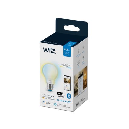 LED Stmívatelná žárovka A60 E27/7W/230V 2700-6500K CRI 90 Wi-Fi - WiZ