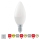 LED Stmívatelná žárovka C37 E14/6W/230V 3000K - STEPDIMMING - Eglo 54834