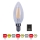 LED Stmívatelná žárovka E14/4W/230V C35 2700-3000K